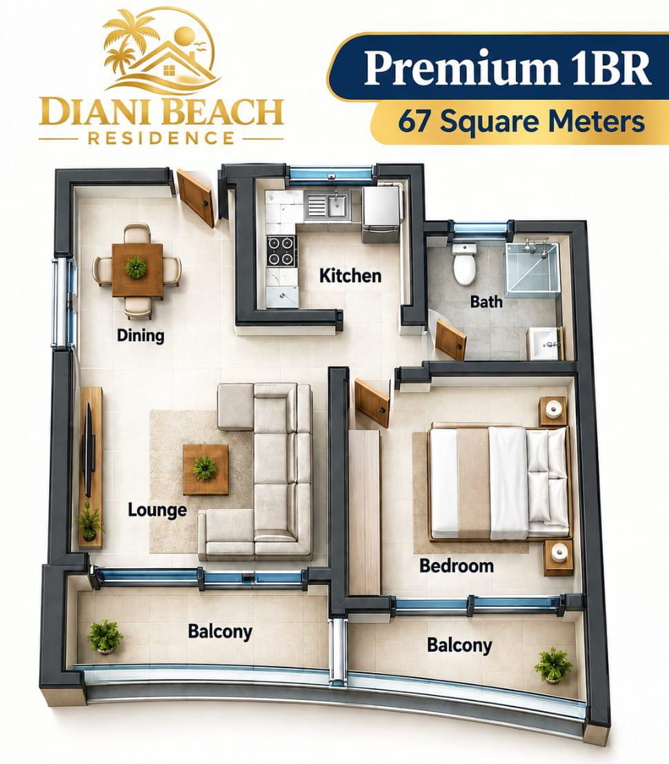 premium 1 bedroom